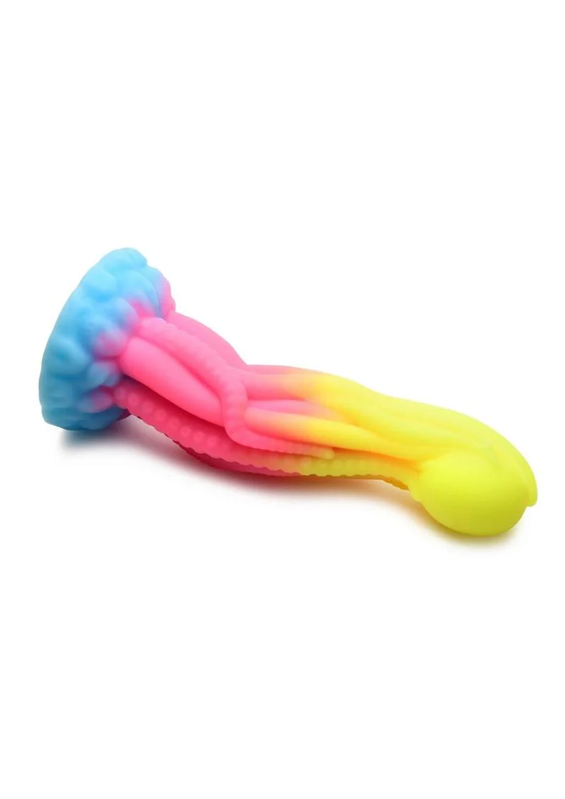 Creature Cocks Tenta-Glow Glow in the Dark Silicone Dildo - Image 2