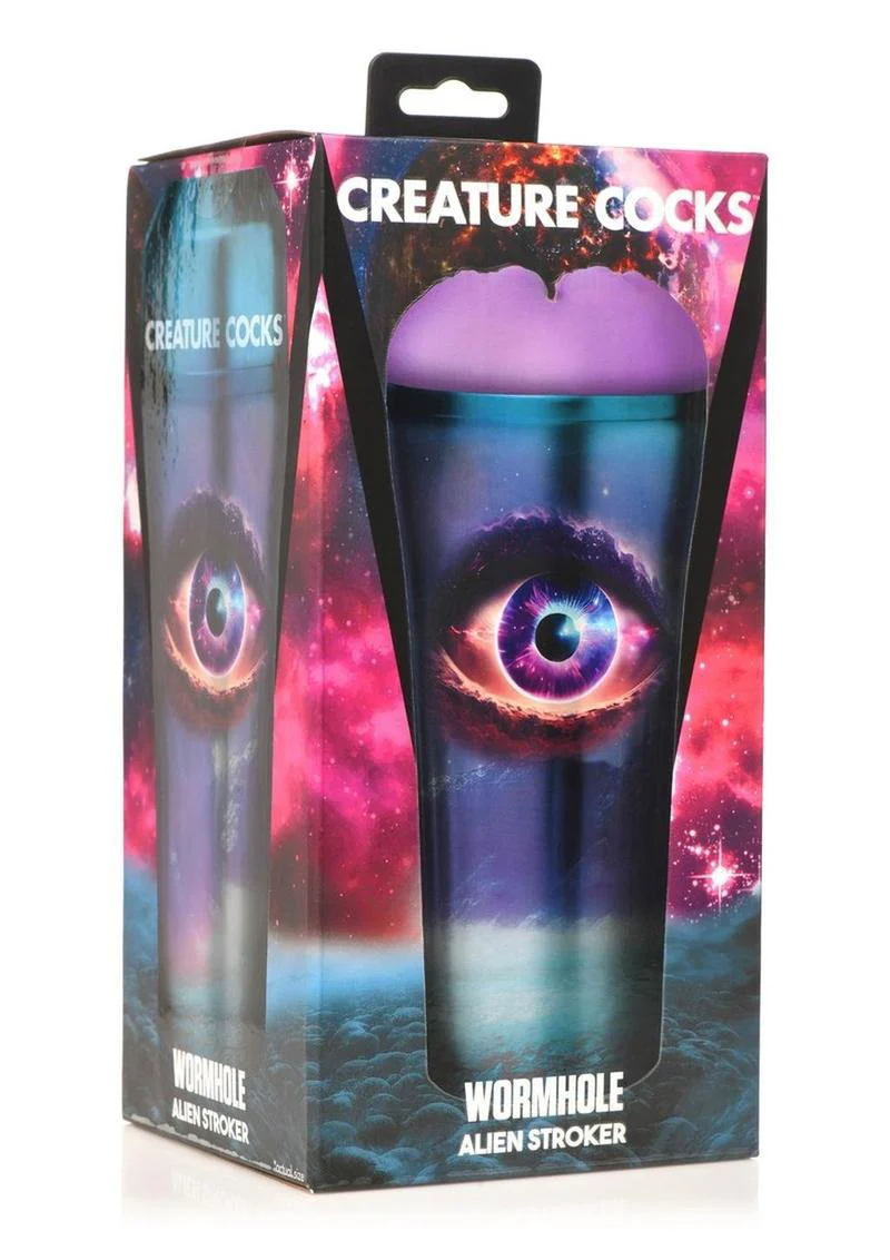 Creature Cocks Wormhole Alien Stroker – Purple And Black - Image 4