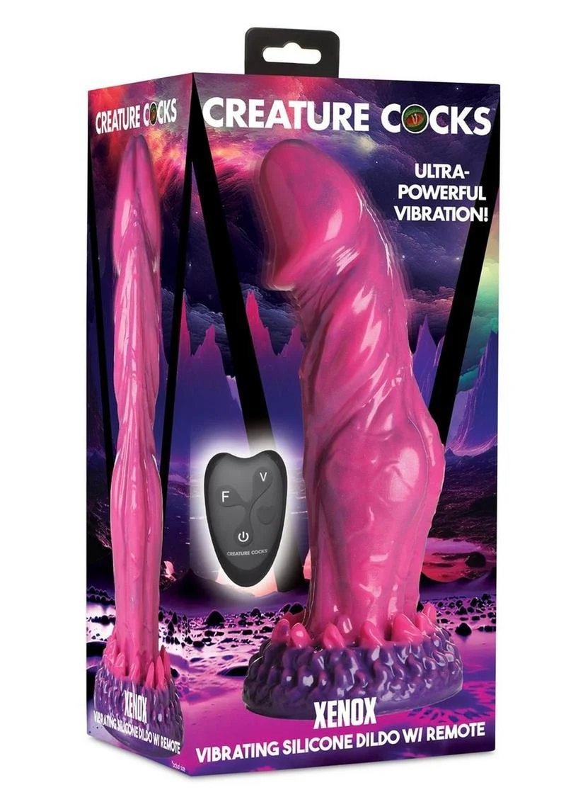 Creature Cocks Xenox Vibrating Silicone Dildo - Image 4