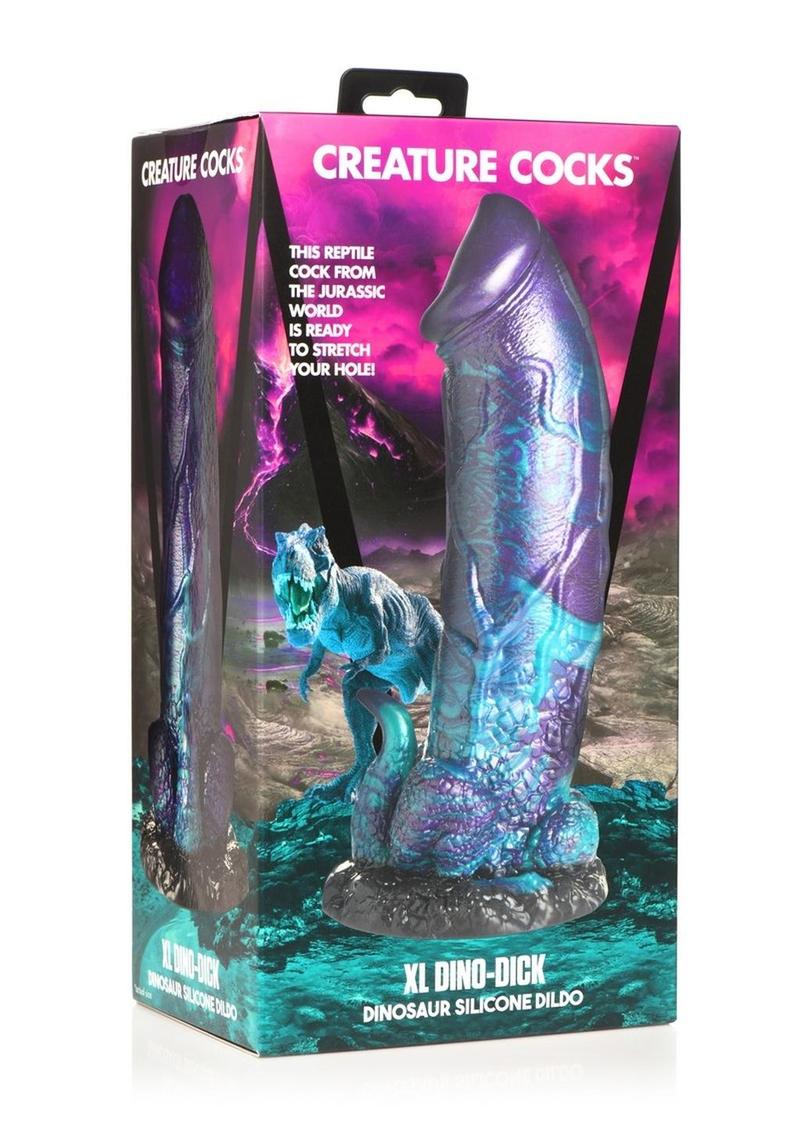 Creature Cocks XL Dino Dick Dinosaur Silicone Dildo - Image 4