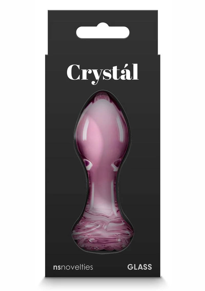Crystal Premium Glass Rose Probe Elegant Anal Plug - Image 12