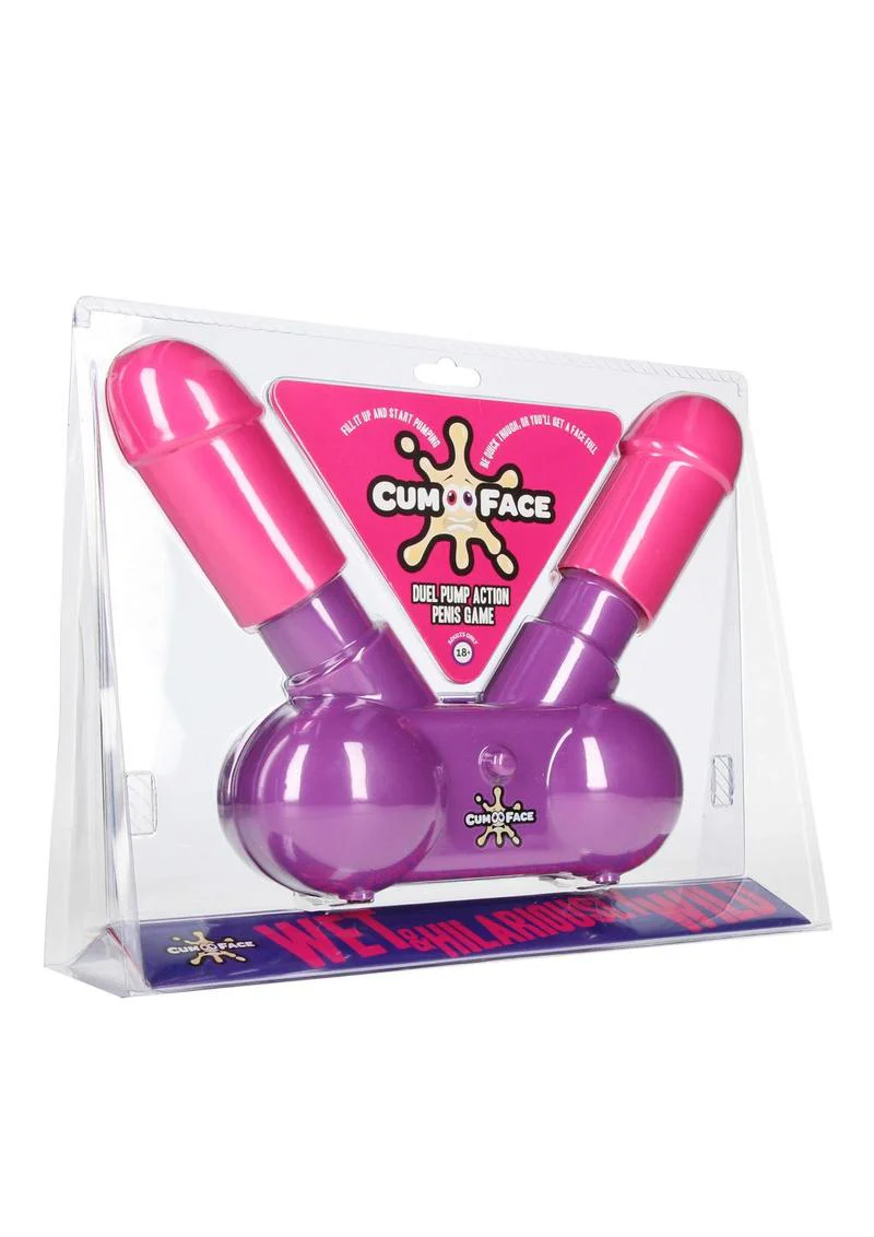 Cum Face Duel Pump Action Penis Game Adult Party Challenge - Image 2