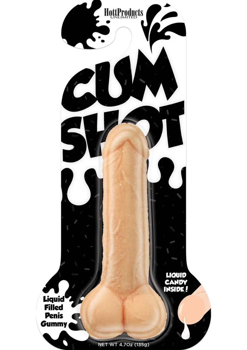 Cum Shot Liquid Candy-Filled Gummy Pecker Fun Novelty Candy - Image 4