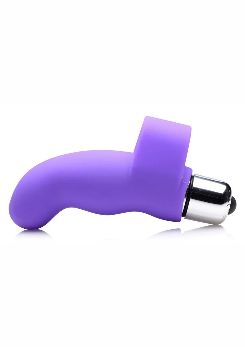 Curve Toys G-Spot Targeted  Silicone Finger Vibe - Image 3