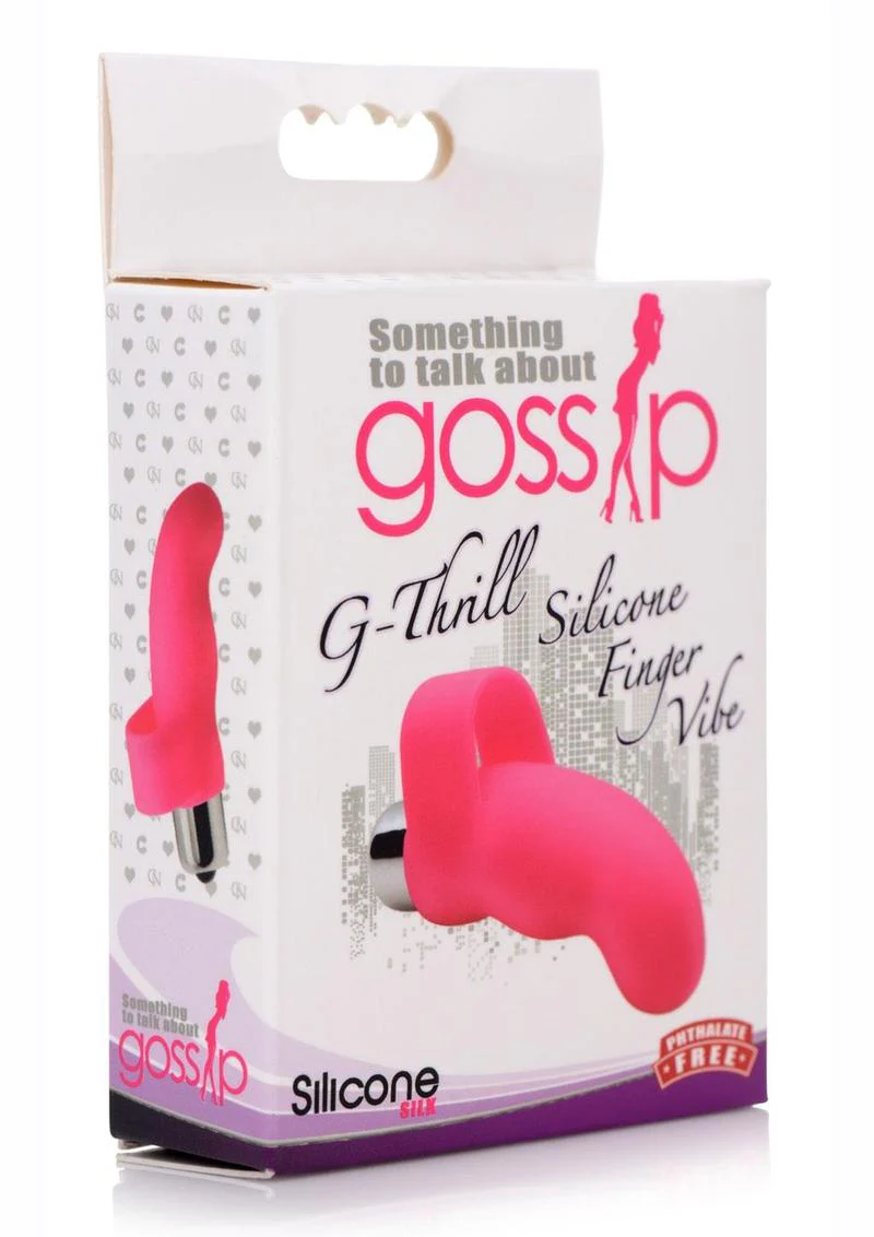Curve Toys G-Spot Targeted  Silicone Finger Vibe - Image 6