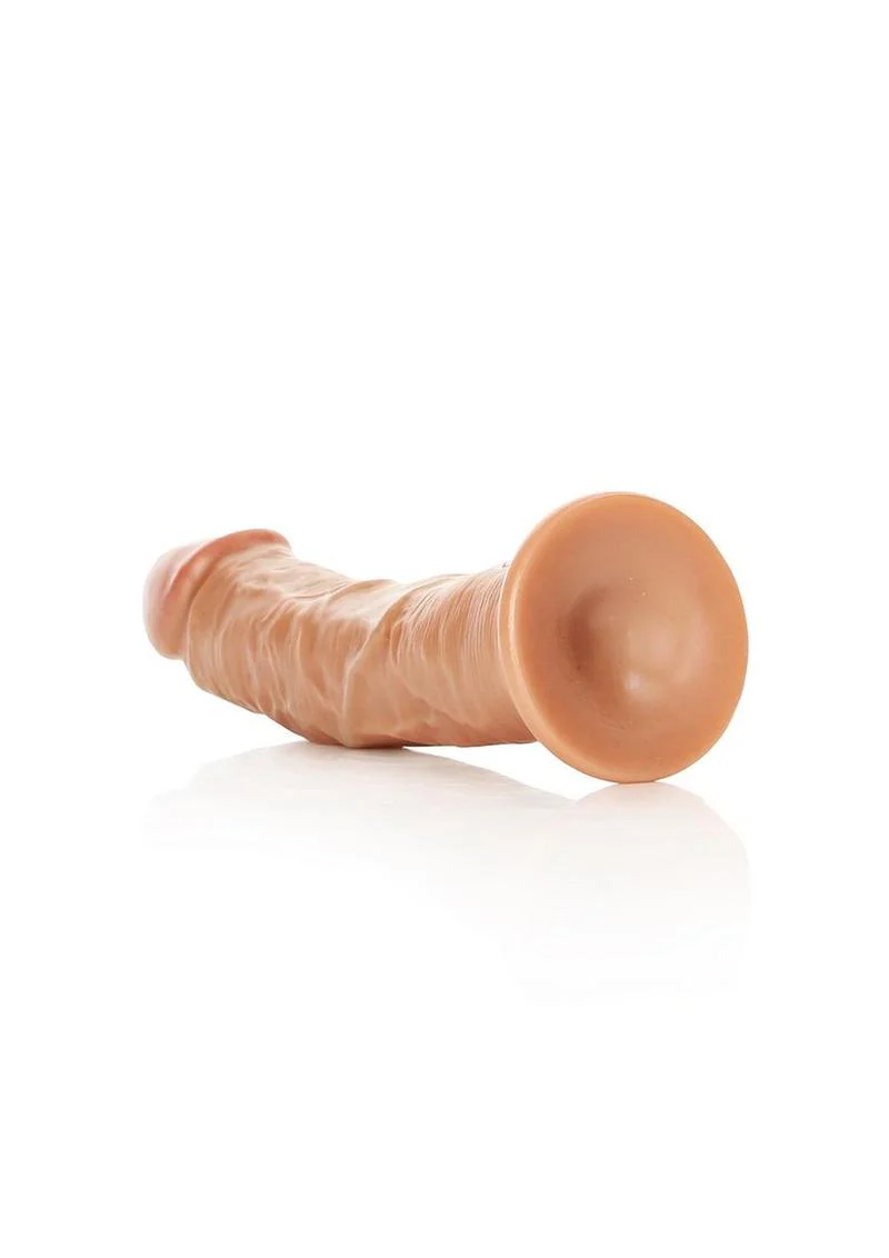 Curved Realistic Dildo with Suction Cup By Realrock - Image 11