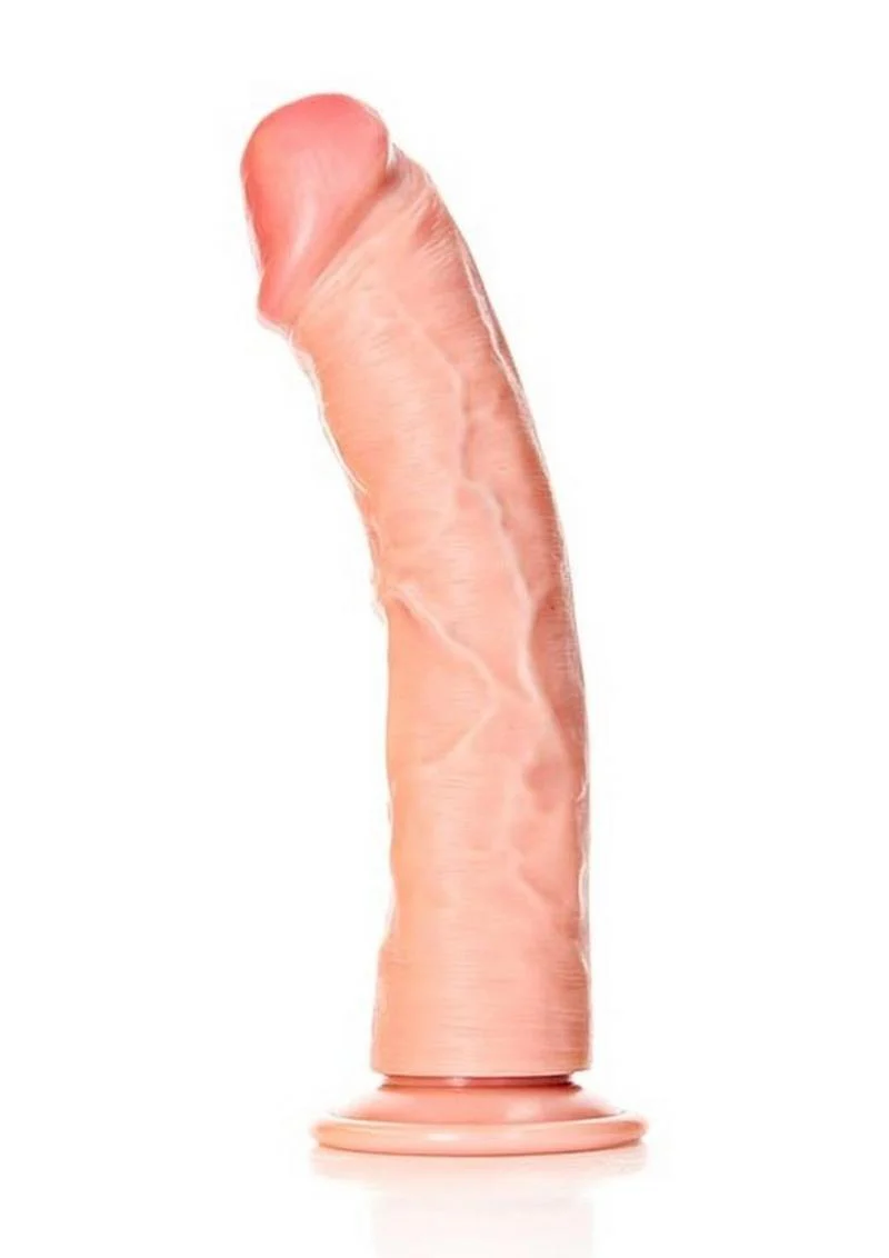 Curved Realistic Dildo with Suction Cup By Realrock - Image 2