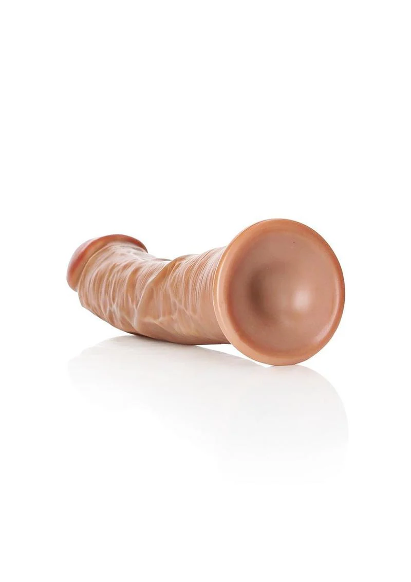 Curved Realistic Dildo with Suction Cup By Realrock - Image 23
