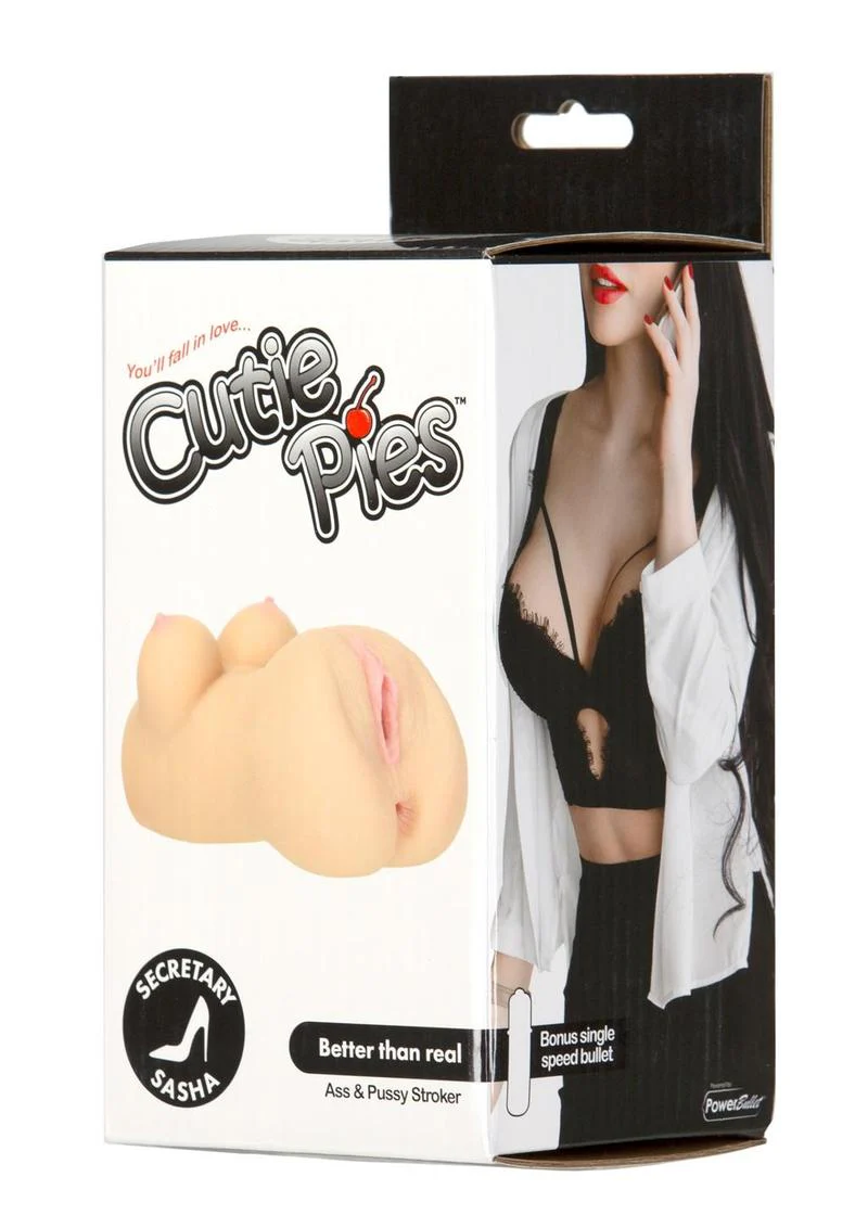CutiePies Secretary Sasha Vagina With Power Bullet - Image 4