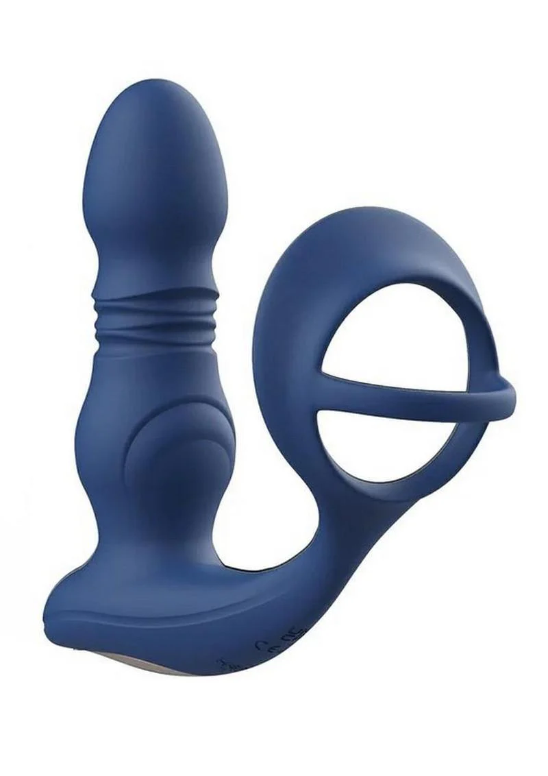 Cyrus App Thrusting Prostate Massager With Cock Ring - Image 3