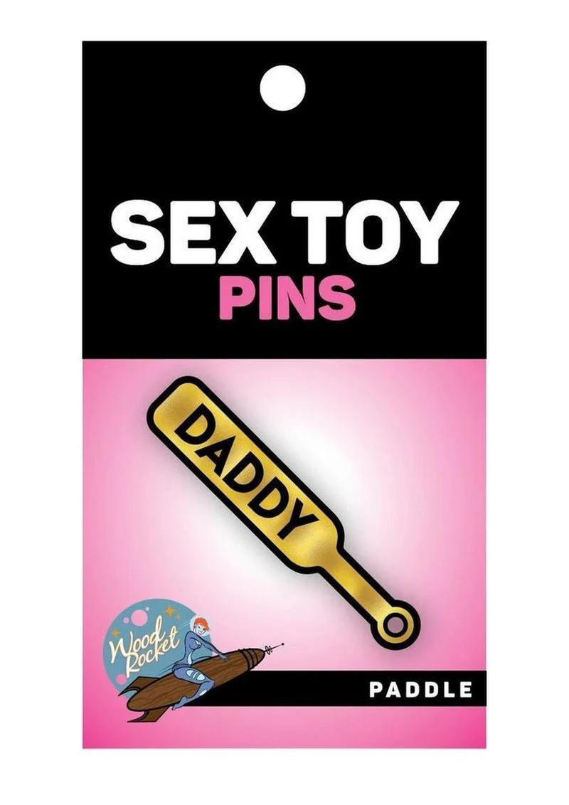 Daddy Paddle Enamel Pin - Image 2