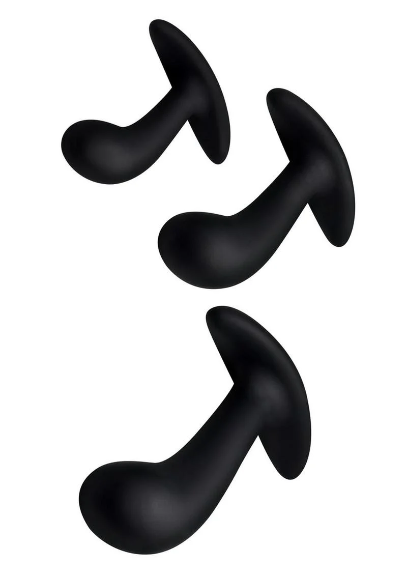 Dark Delights Curved Anal Trainer Set