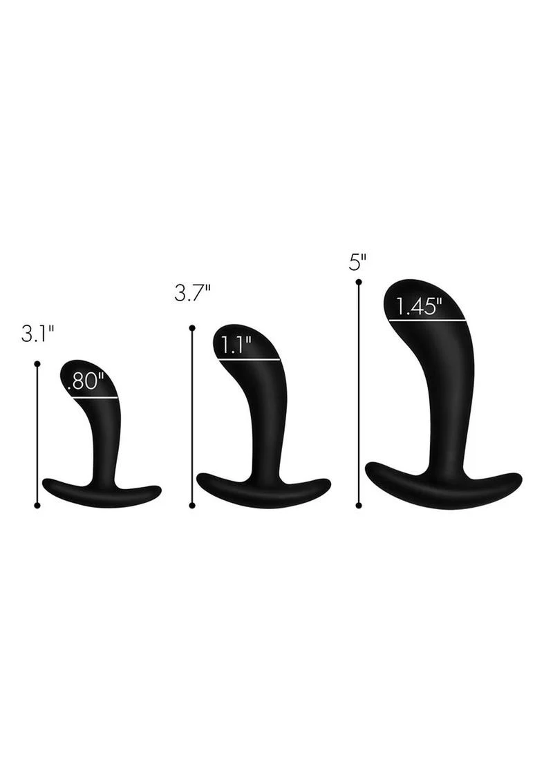 Dark Delights Curved Anal Trainer Set - Image 3