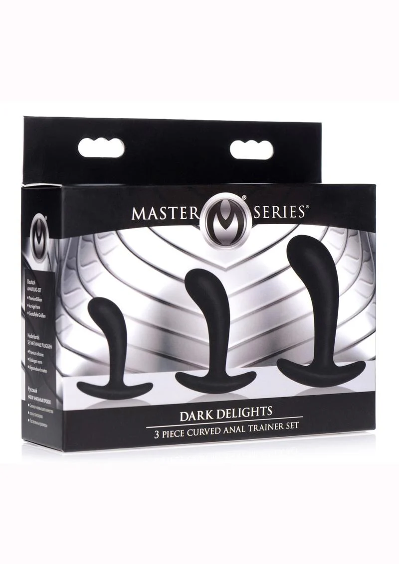 Dark Delights Curved Anal Trainer Set - Image 4
