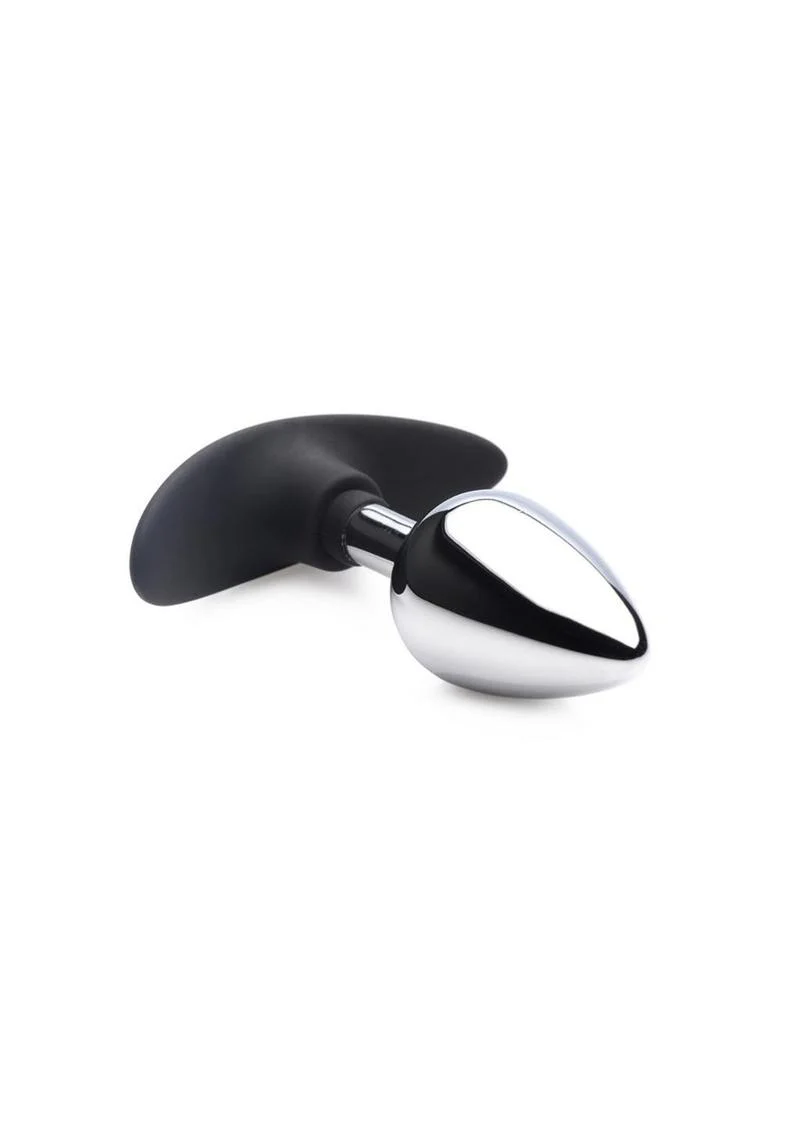 Dark Invader Metal and Silicone Anal Plug - Image 6