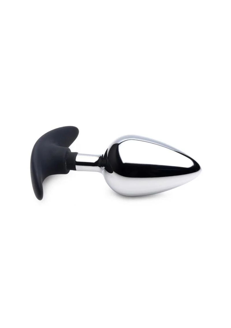 Dark Invader Metal and Silicone Anal Plug - Image 8