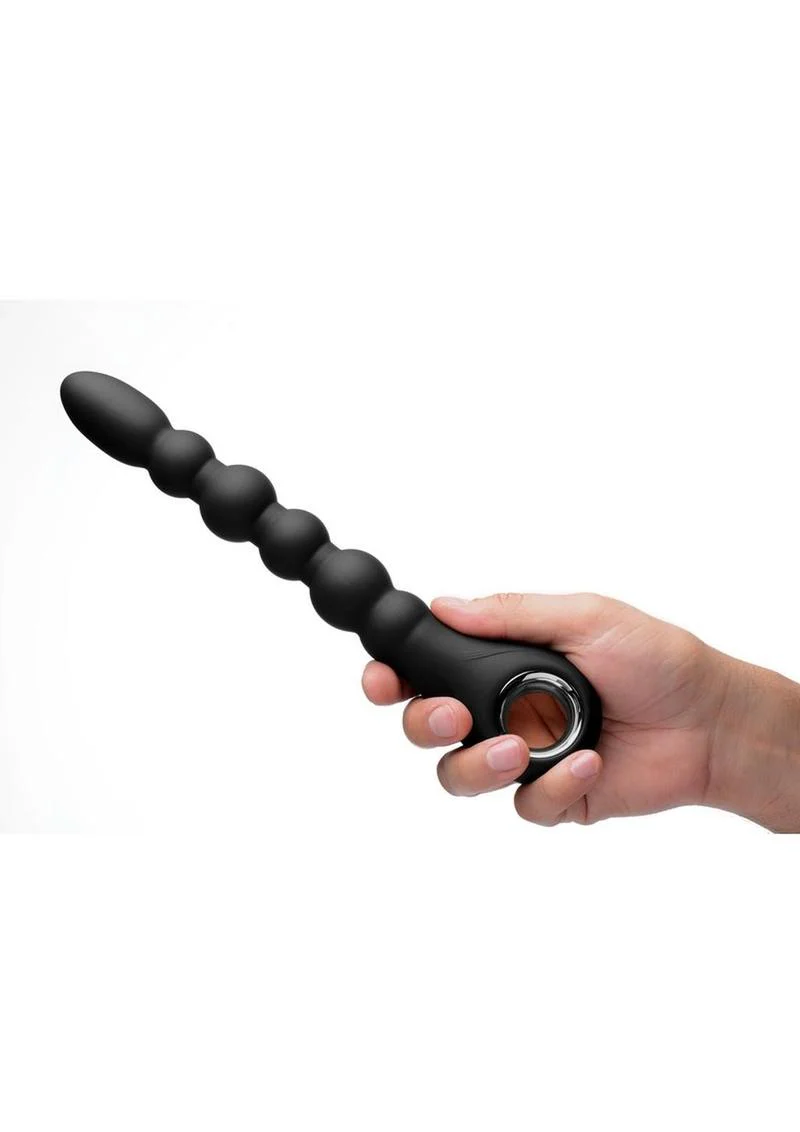Dark Scepter Vibrating Anal Beads - Image 3