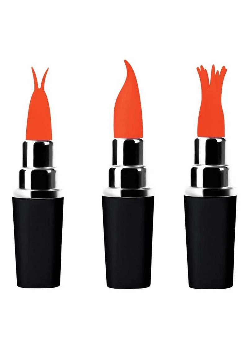 Date Night Kiss Kiss Lipstick Vibe Discreet Rechargeable Pleasure - Image 2