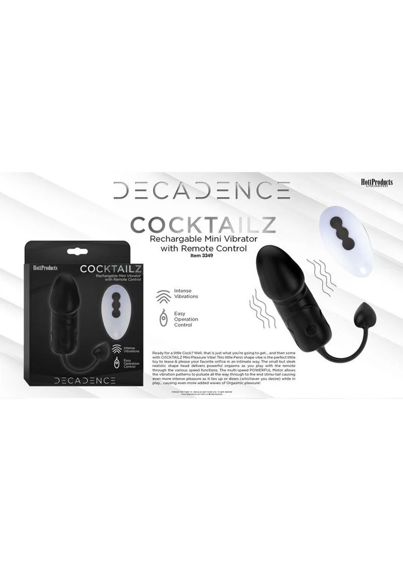 Decadence Cocktailz Vibrating Plug - Image 2