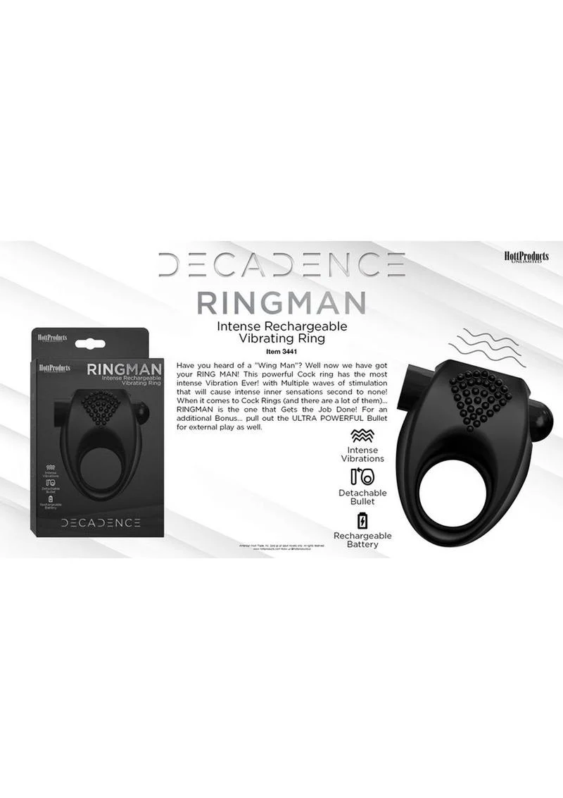 Decadence Ringman Intense Rechargeable Ring - Image 2