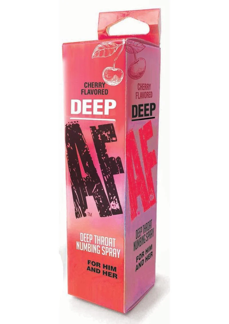 Deep AF Deep Throat Numbing Spray Cherry - Image 2