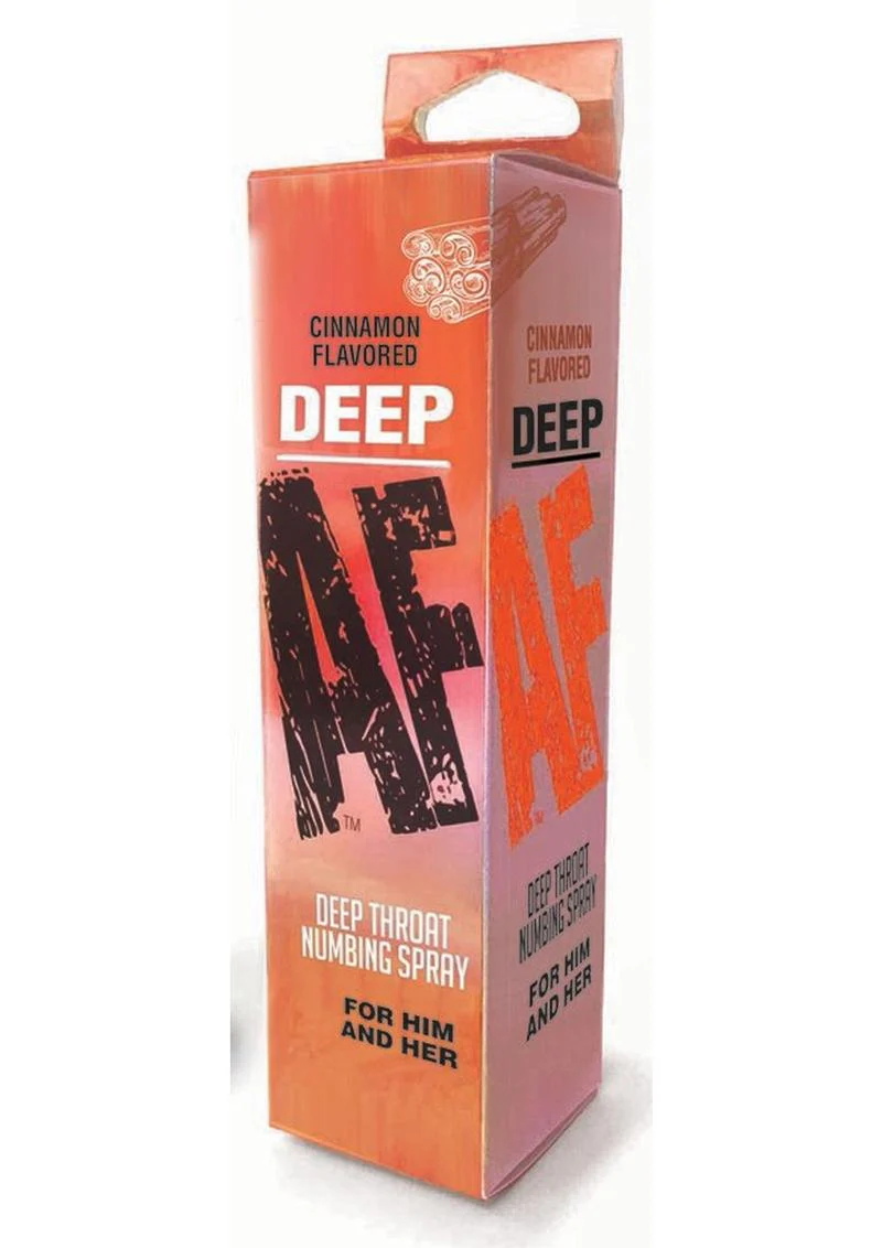 Deep AF Deep Throat Numbing Spray Cinnamon - Image 2