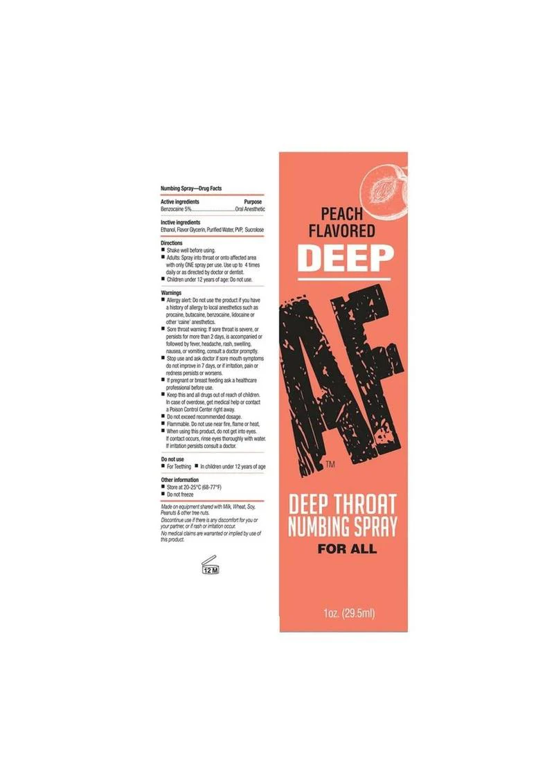 Deep AF Numbing Throat Spray - Image 3