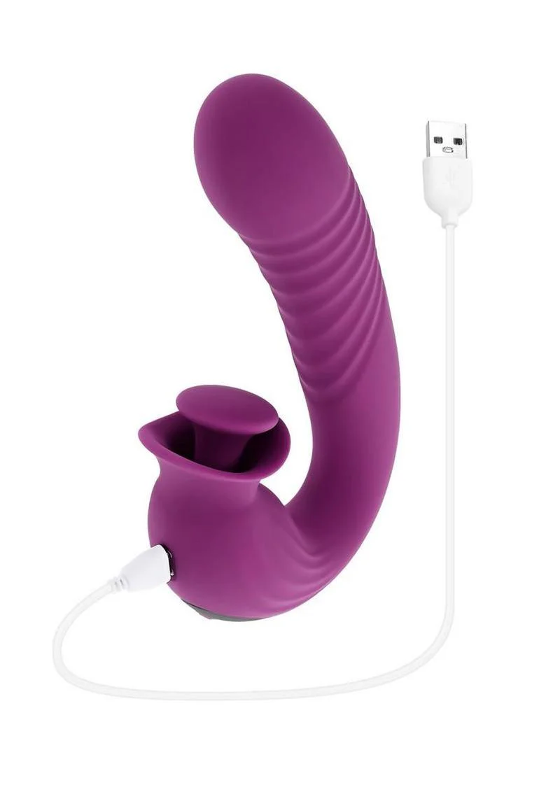 Deep Ecstasy Silicone Rabbit Vibrator - Image 3