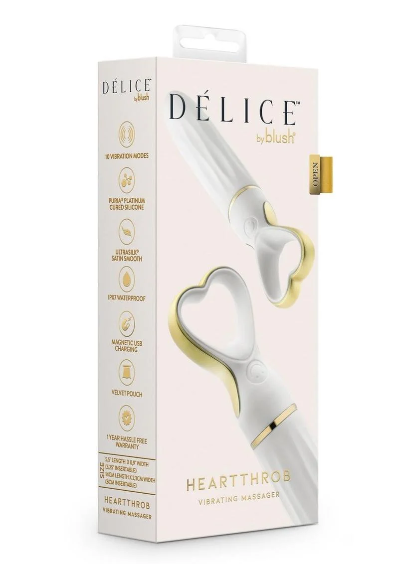 Délice Heartthrob Vibrating Massager - Image 4