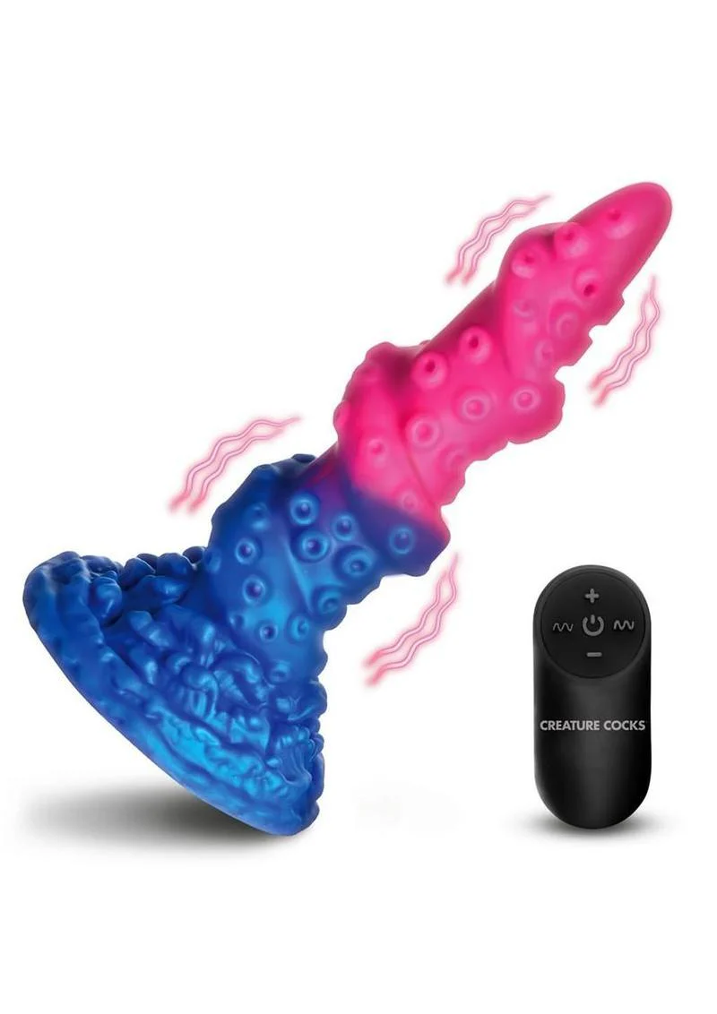 Deluxe Lord Kraken Vibrating Dildo - Image 2