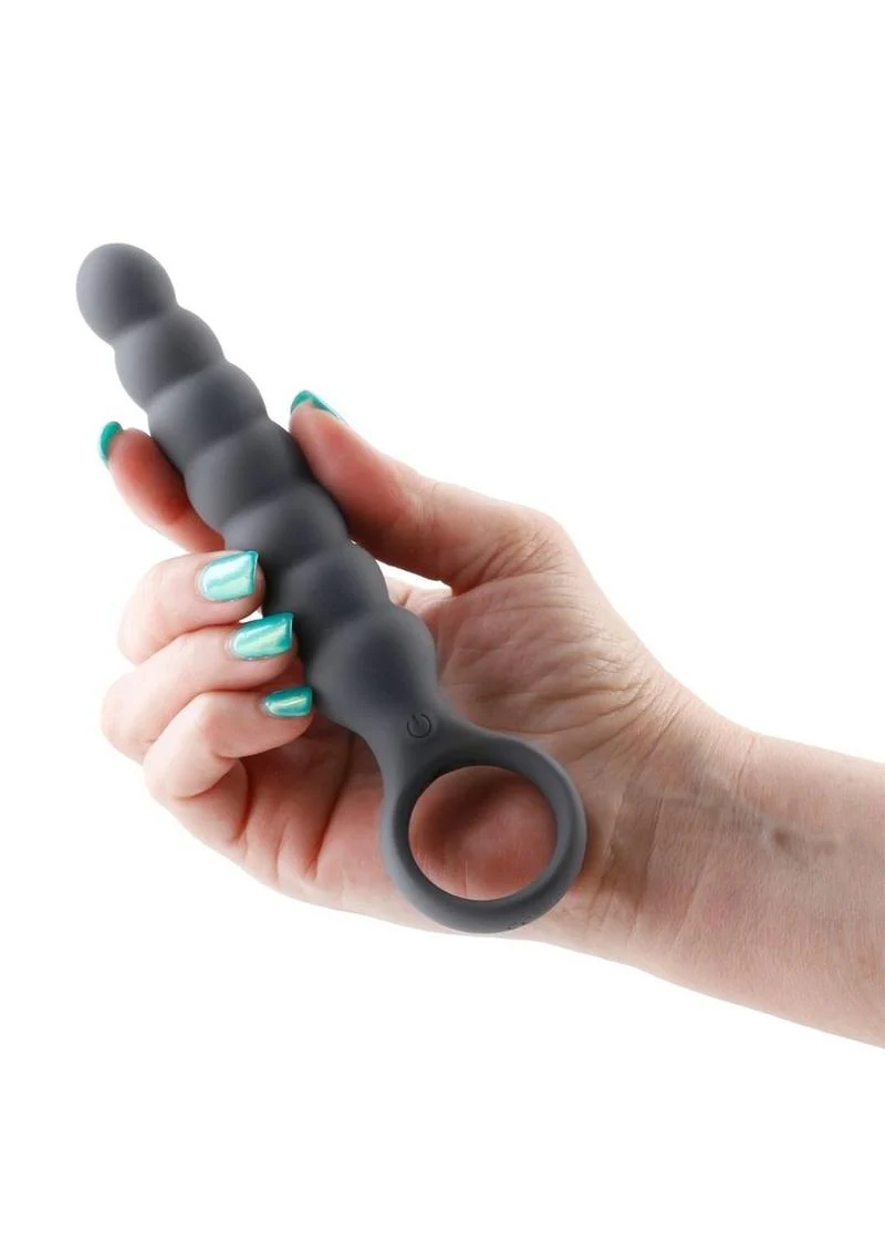 Desire Lucent Rechargeable Silicone Flexible Anal Beads - Image 2