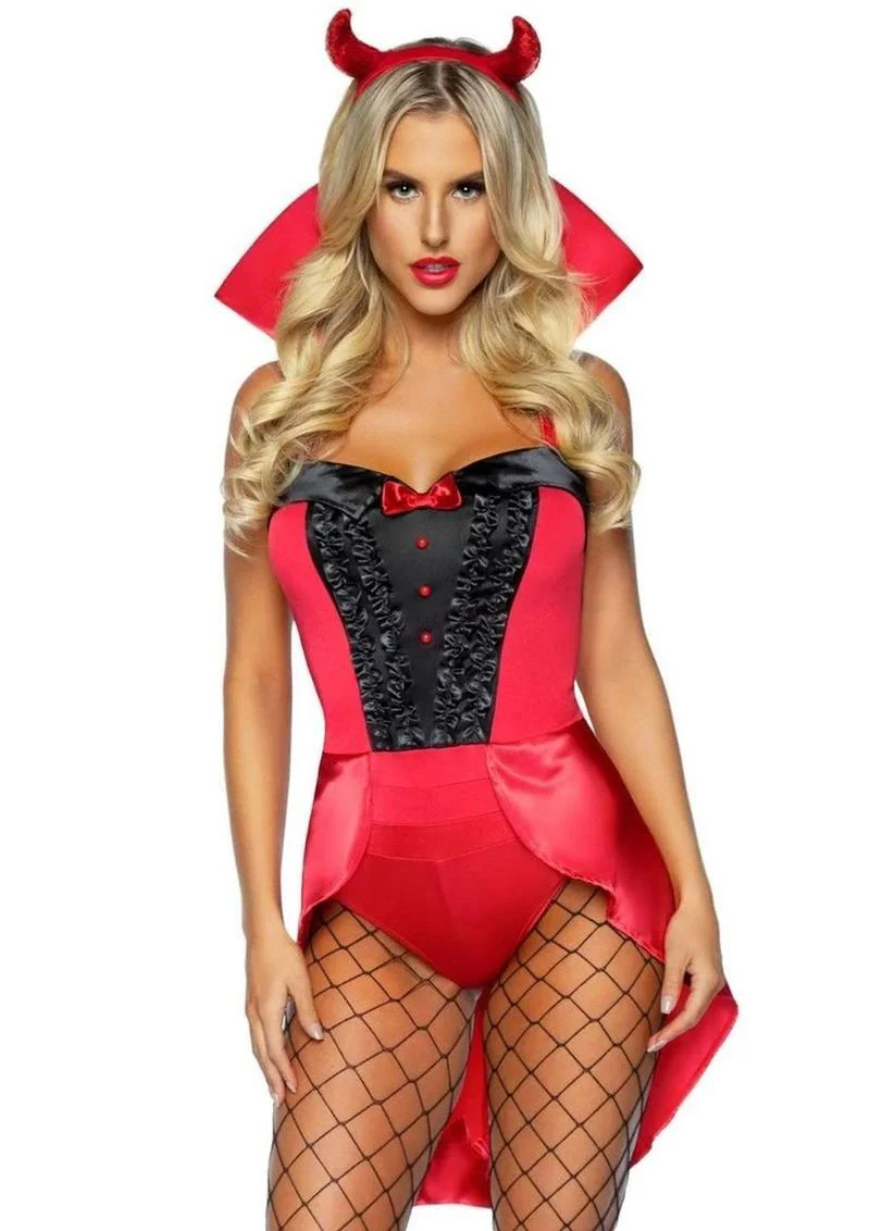 Devilish Darling Tux And Tails Bodysuit - Image 6