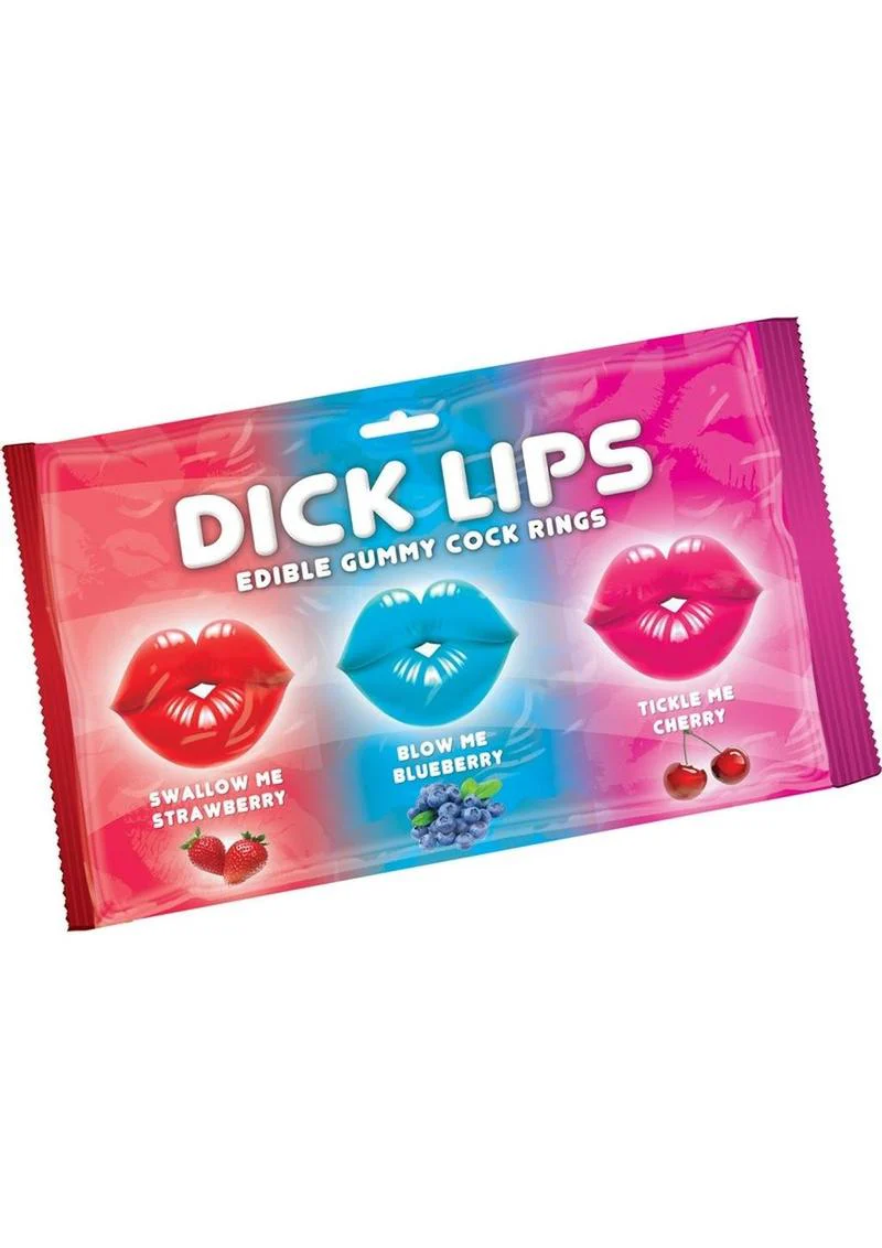 Dick Lips Edible Gummy Cock Rings Candy Set - Image 4