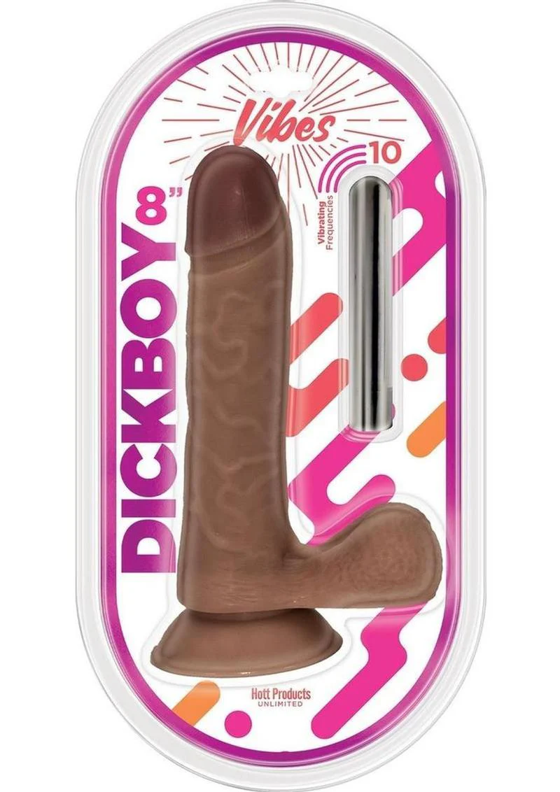 Dickboy Vibes Silicone Multi Speed Dildo - Image 4