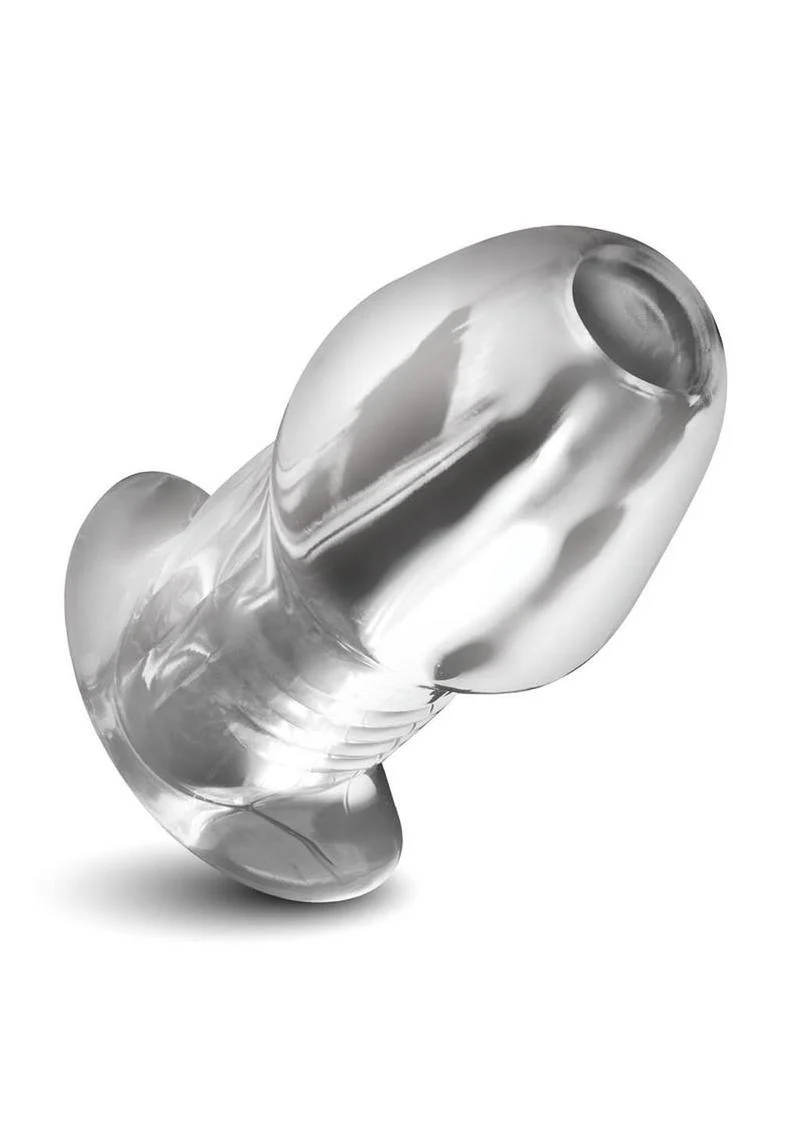 Dicked Clear Hollow Anal Plug - Image 10