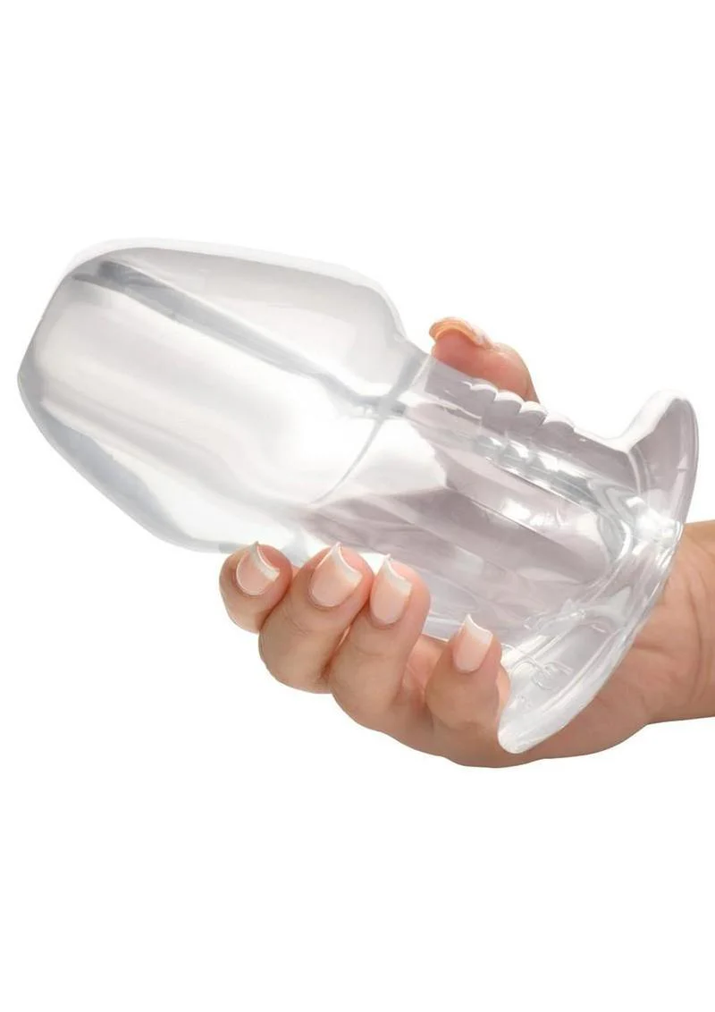Dicked Clear Hollow Anal Plug - Image 12
