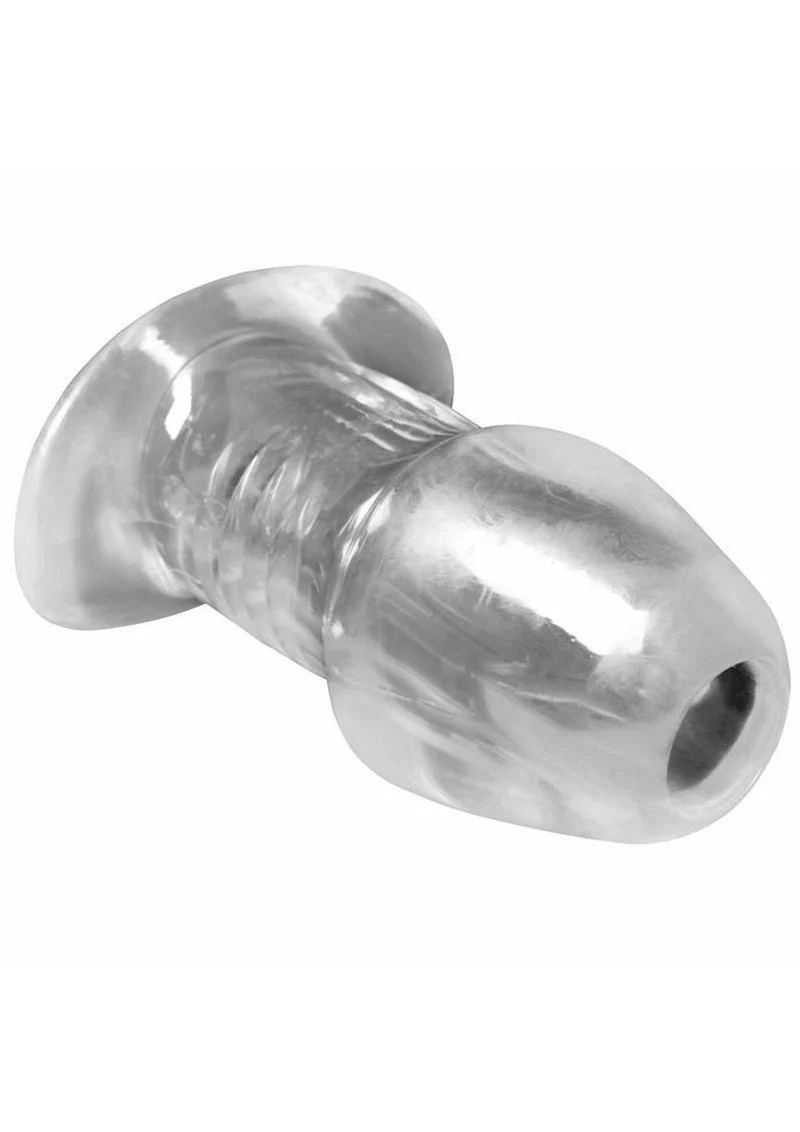 Dicked Clear Hollow Anal Plug - Image 2