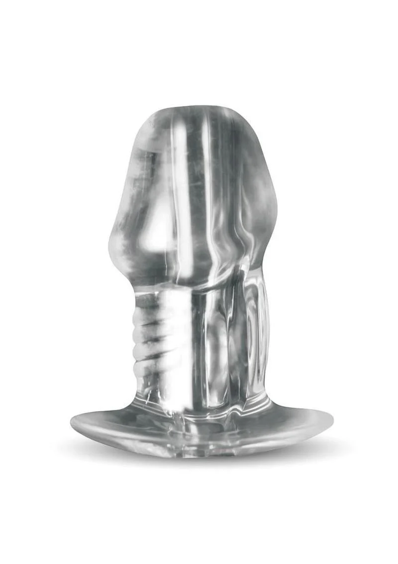 Dicked Clear Hollow Anal Plug - Image 4