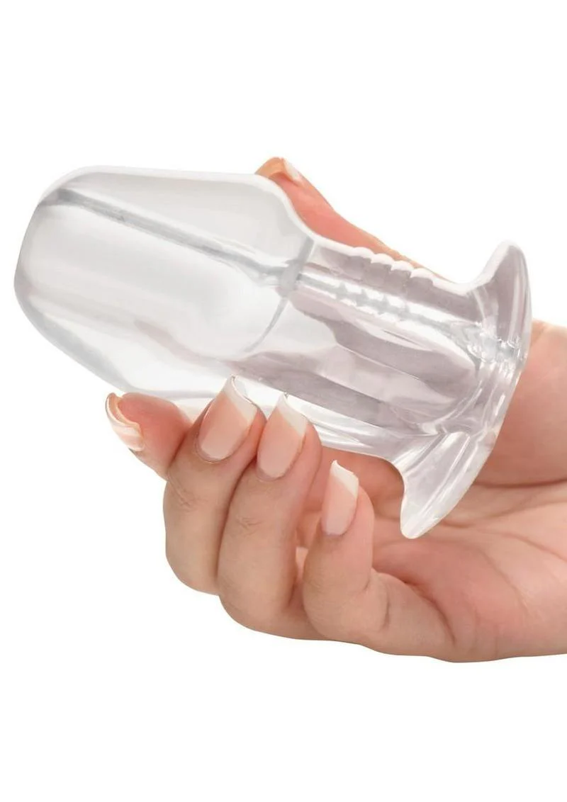 Dicked Clear Hollow Anal Plug - Image 6
