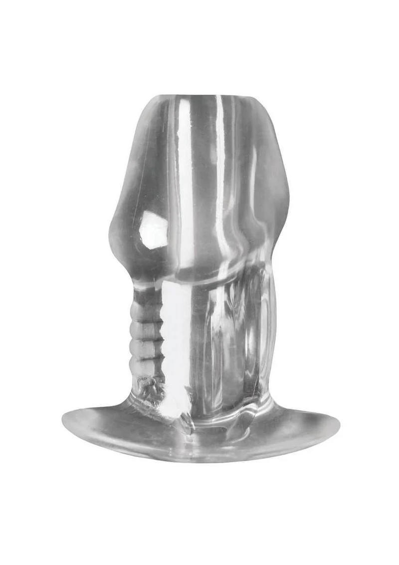 Dicked Clear Hollow Anal Plug - Image 7