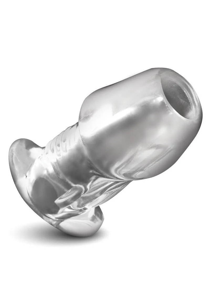 Dicked Clear Hollow Anal Plug - Image 8
