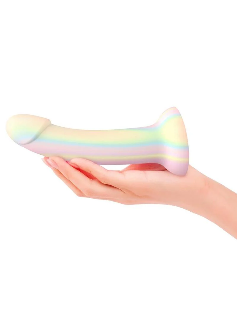 Dildolls Fantasia Silicone Dildo Glow in the Dark with Suction Cup - Image 3
