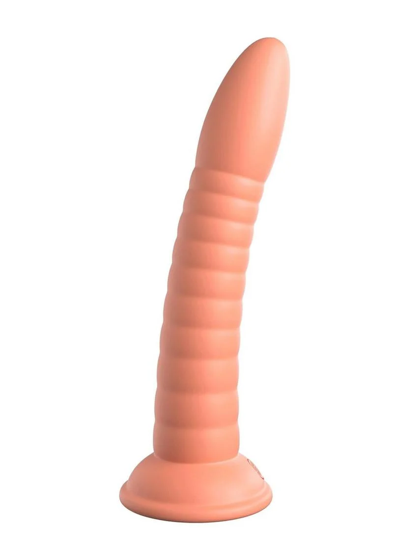 Dillio Platinum Wild Thing Ribbed Silicone Dildo - Image 2