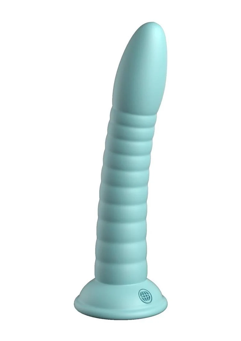 Dillio Platinum Wild Thing Ribbed Silicone Dildo - Image 6