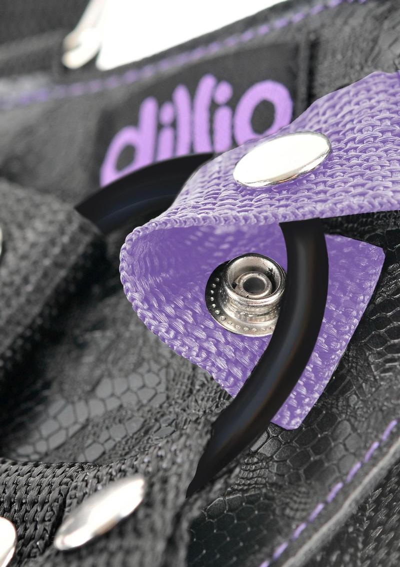 Dillio Strap-On Suspender Harness Dildo Set - Image 4