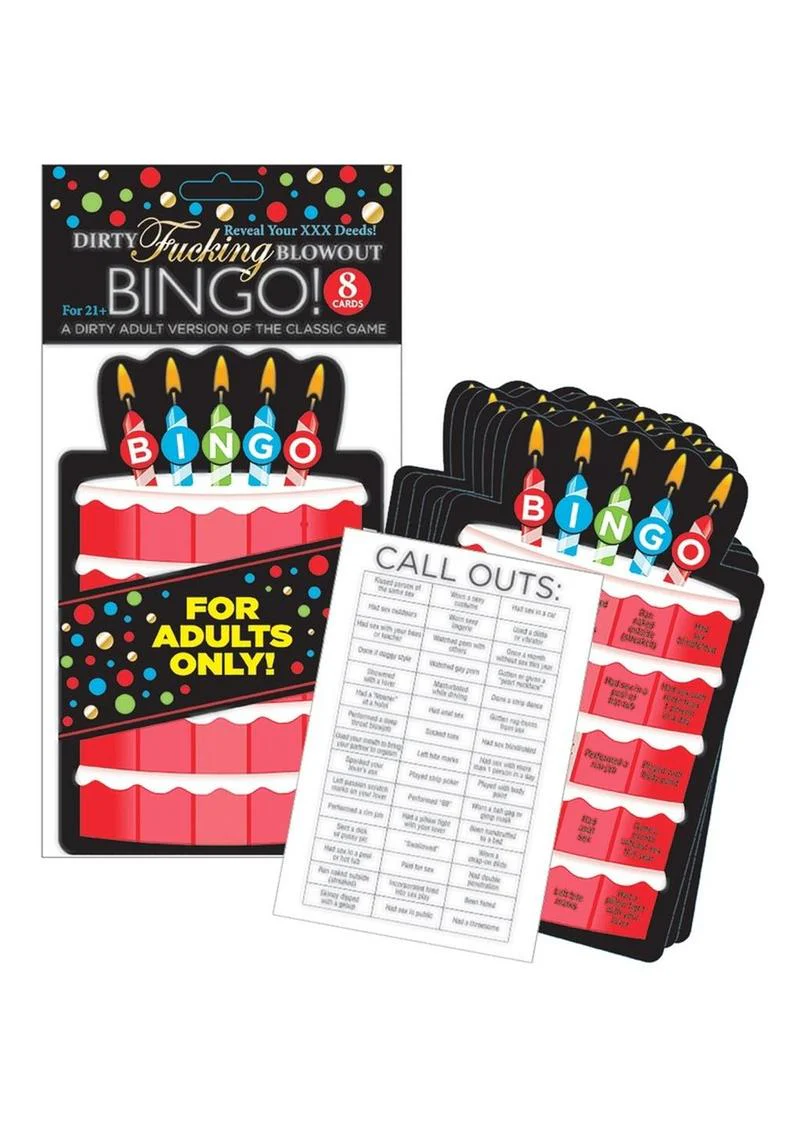 Dirty Fucking Blowout Bingo Game