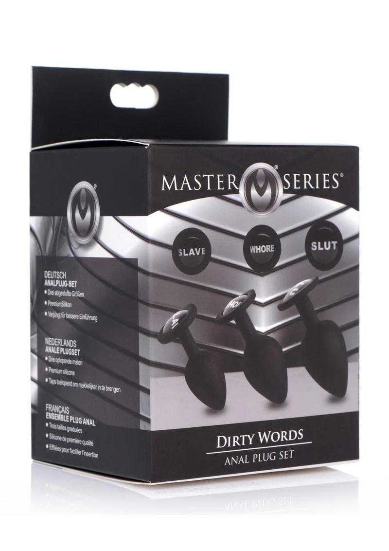 Dirty Words Anal Plug Set - Image 4