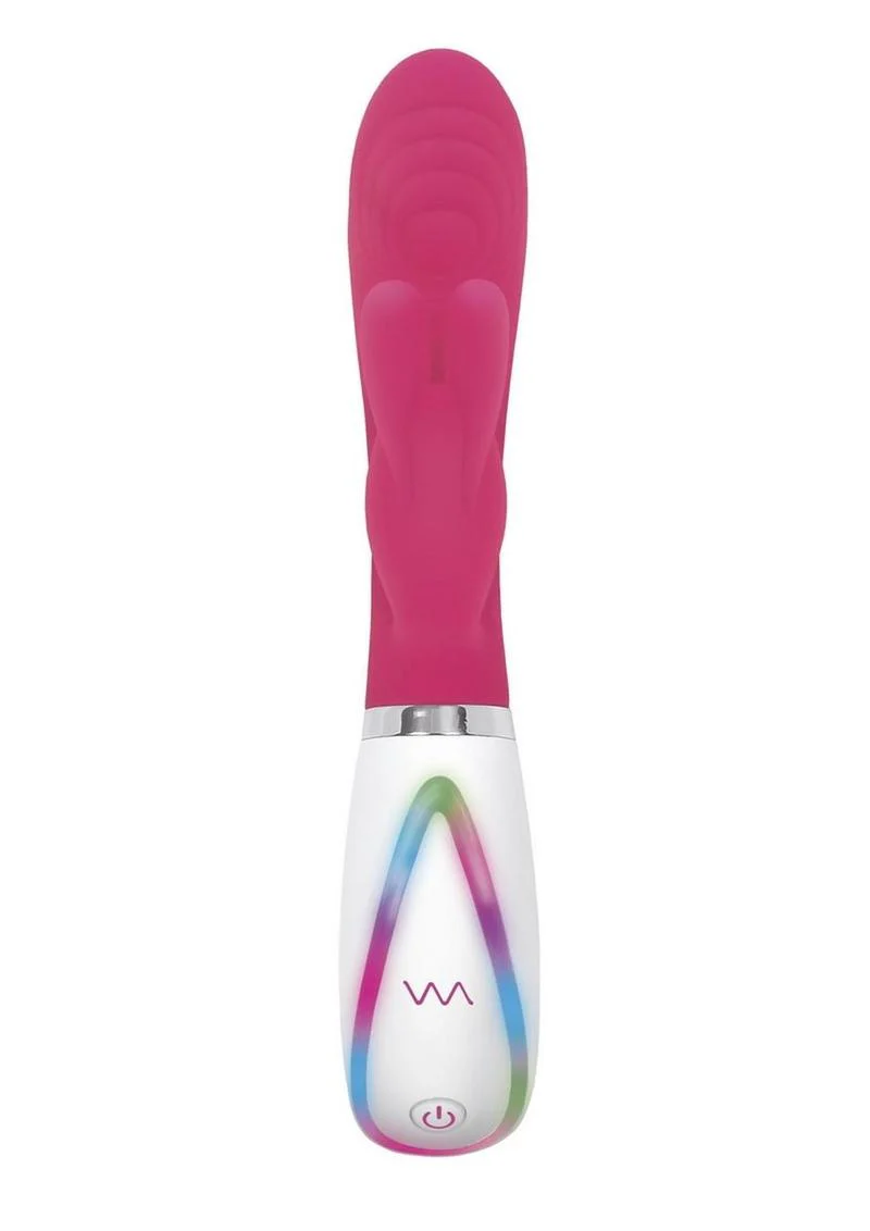 Disco Bunny Rechargeable Silicone Rabbit Vibrator - Image 2