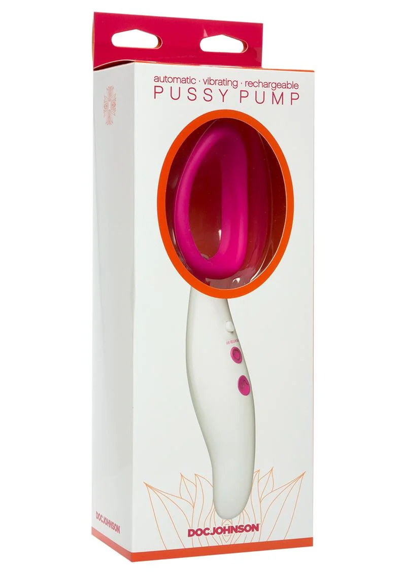 Doc Johnson Automatic Vibrating Rechargeable Pussy Pump - Image 2