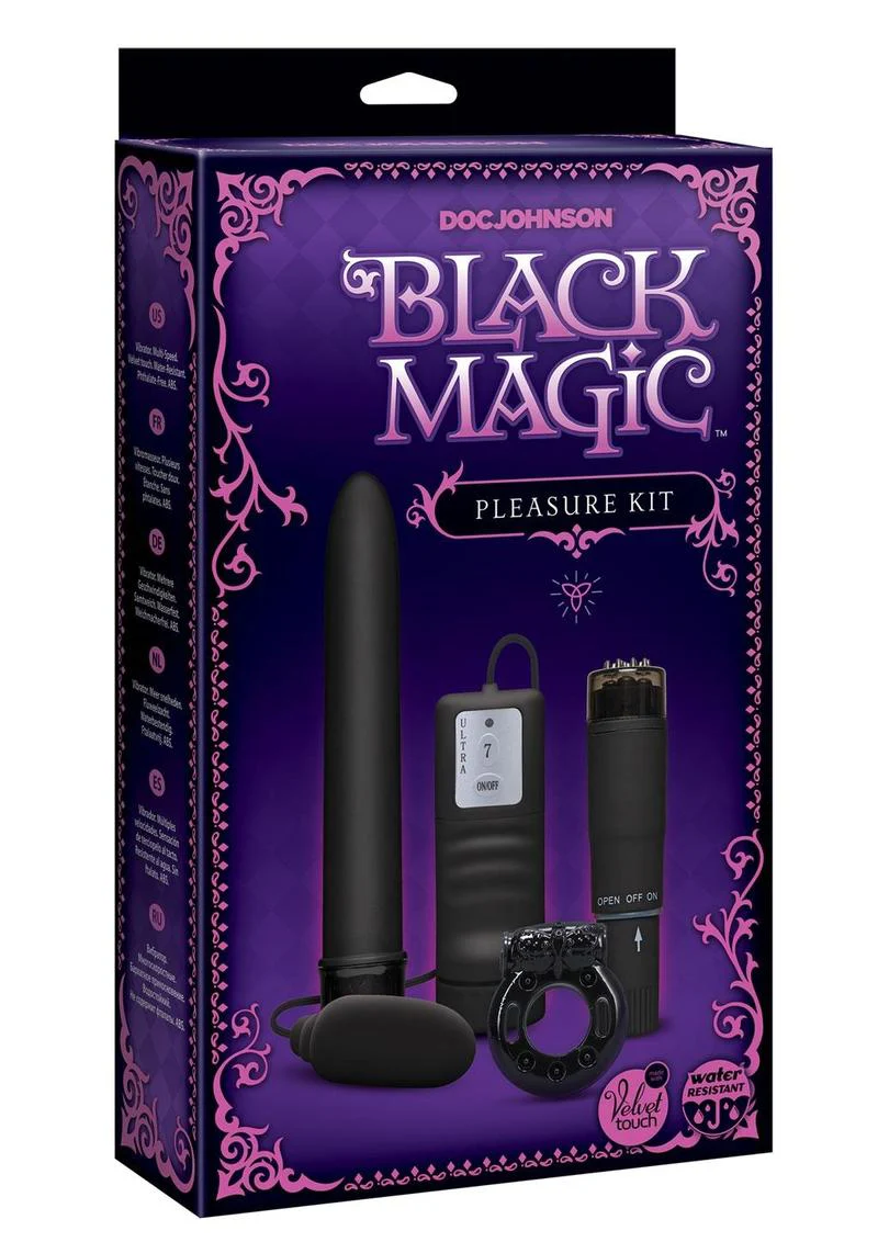 Doc Johnson Black Magic Pleasure Kit - Image 2